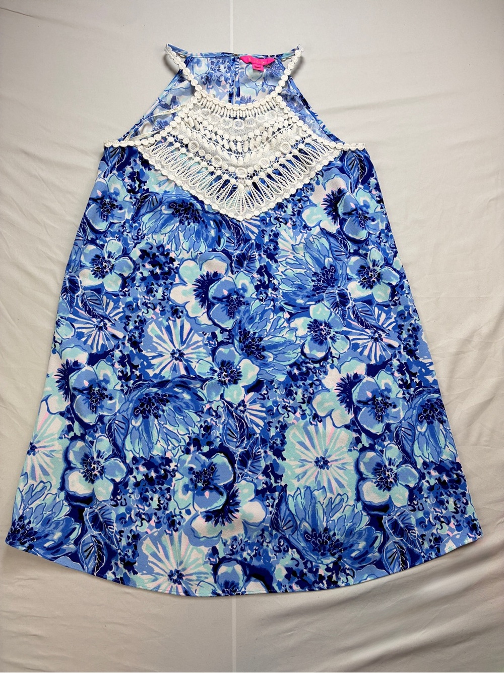 Lilly Pulitzer Pearl Soft Shift Dress Sz 8